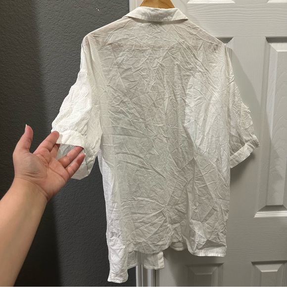 FARM RIO white flower top size medium - Picture 5 of 7